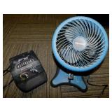 Heat Wave space heater - Blizzard tabletop fan