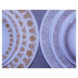 Corelle Butterfly Gold & Woodland Brown dinnerware