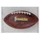 Signed 1990 University of Illinois team football,