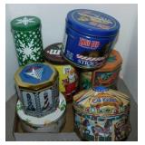 7 storage tins: King Leo - M&M