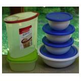 Rubbermaid 1.5 gallon cereal keeper - 4 Sterilite