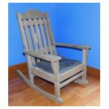 Antique Mission Style oak child