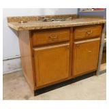 Kitchen base cabinet w/ formica countertop,