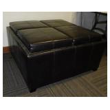 Ottoman w/ storage pods - Bean bag chair