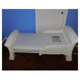 Toddler bed frame w/ Sealy Baby Ultra Rest