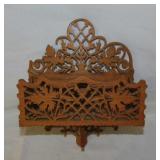 Laser cut wood shelf by Georgetown Illinois