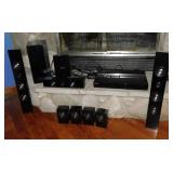 Samsung Blu-Ray player w/ surround sound speakers