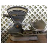 1974 Toledo over/under weight scale, model 4652