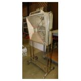 Vintage Penncrest portable floor box fan,