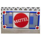 Mattel toy store foam board sign, 48" x 24"