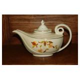 Hall Jewel Tea Autumn Leaf Genie Aladdin teapot