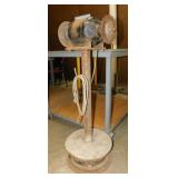 Century double grinder on stand