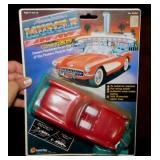 New 1988 American Muscle toy convertible on card -