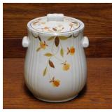 Rare Hall Jewel Tea Autumn Leaf cookie jar w/