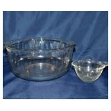 Rare vintage Pyrex 3/4 cup glass measuring bowl