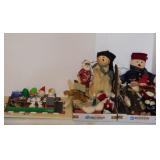 Christmas winter dï¿½cor: Vintage handmade egg