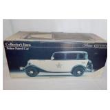 Jim Beam police patrol car decanter in box,