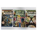5 Marvel comic books: 2 Crypt of Shadows -