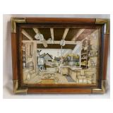Signed General Store Mercantile canvas print by