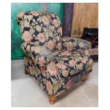 La-Z-Boy floral recliner, 23" wide seat