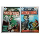 5 DC comic books: 2 Secrets of Sinister House -