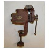 Small General Hardware cast iron anvil clamp vise