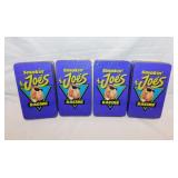 Four 1994 Joe Camel Racing tins