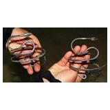 Belly dancing jewelry: Serpent arm cuff bracelets