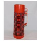 Vintage Aladdin plaid picnic thermos