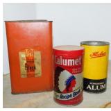 Vintage tins: Hulman & Co. Terre Haute Indiana -