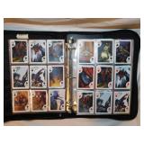 Binder of non-sports cards in sleeves: Spiderman