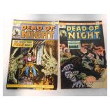7 Dead of Night Marvel comic books