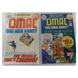 2 OMAC One Man Army DC comic books