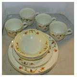 Hall Jewel Tea Autumn Leaf dinnerware