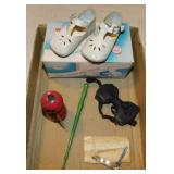 Vintage baby shoes & box - Souvenir Colorado