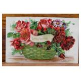 27 antique postcards