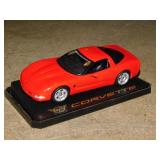 1997 Corvette C5 model in display case w/ COA -