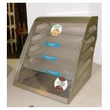 Subway cookie bakery case w/ 4 slide out trays,