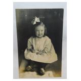 Several antique real photo RPPC postcards