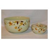 Rare Hall Jewel Tea Autumn Leaf covered sugar