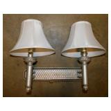 Tropical wall mount bar lamps w/ finials &