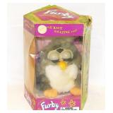 1998 interactive talking plush Furby toy in box,