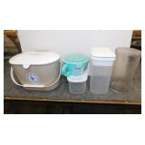 Redmon Sure-Close kitchen compost pail -