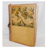 Scrapbook w/ vintage motorcycle prints,