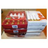 8 boxes battery operated candles