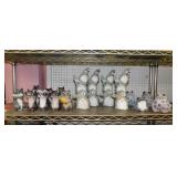 Garden yard art statues: 8 squirrels, 6" tall -