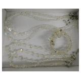 Vintage Aurora Borealis jewelry: Cuff bracelet -