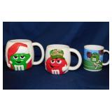 3 ceramic M&M