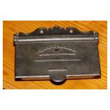 1864 M.W. Co. Civil War cast iron match safe