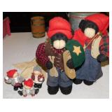 Rustic Winter dï¿½cor: Wooden barn star, 10.5" diam.